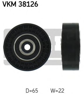 VKM 38126 SKF Обводний ролик1